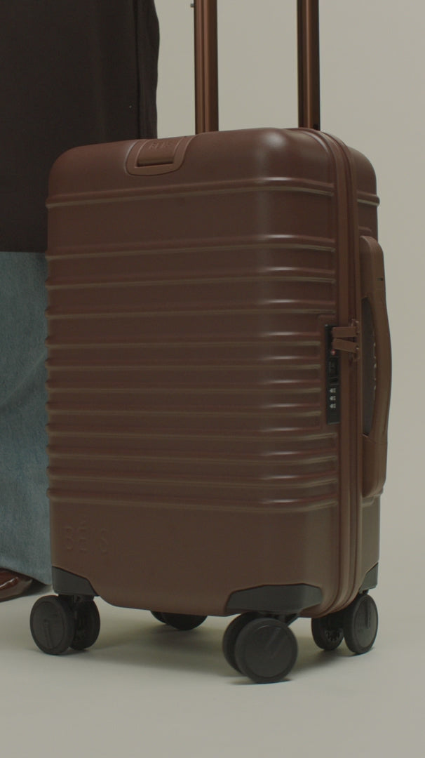 The Small Carry-On Roller  in Maple